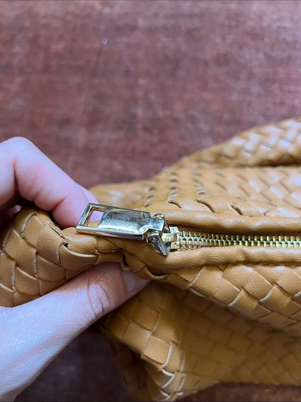 MELIE BIANCO - Brigitte Handle Bag - Caramel
